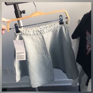 American Apparel denim circle skirt  
Size xs